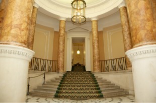 The impressive entrance to Dover House.